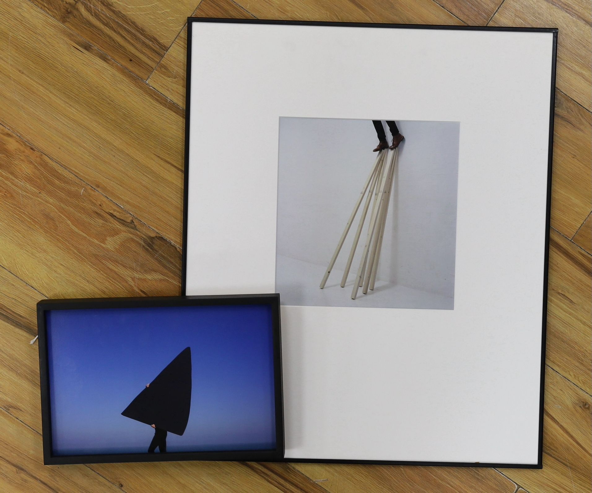 Tom Lovelace, two C-type prints, 'In Preparation Number Four', edition 5 of 5, and 'Coastal Blocks Three', edition of 8, 26 x 25cm and 20 x 30cm